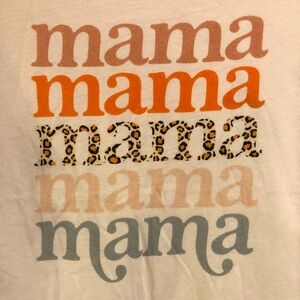 Mama T-Shirt, Multi-color - Size M